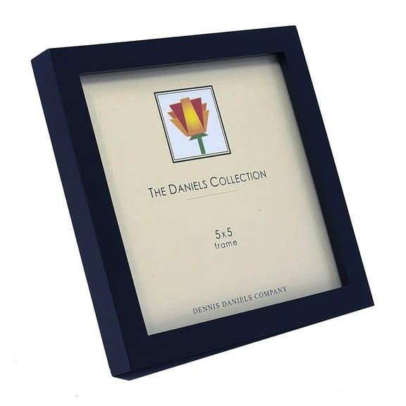 The Original DANIELS W41  GALLERY WOODS black 5x5 frame by Dennis Daniels - 5x5