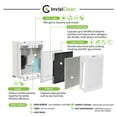 thumbnail image 2 of Small Air Purifier for Dorm Room - InvisiClean Mini Aura Air Purifier, 2 of 5