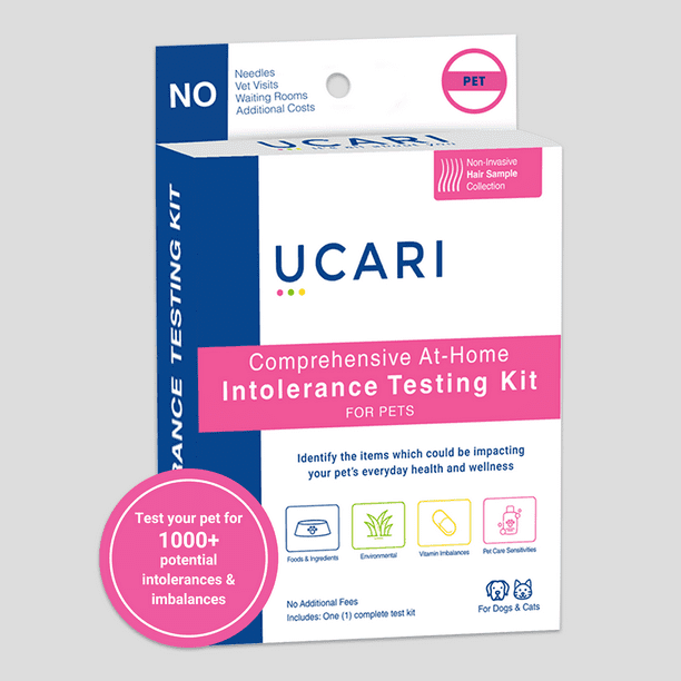 UCARI Pet Sensitivity & Intolerance Test Kit for Cats & Dogs 1000