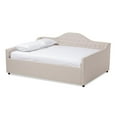 thumbnail image 1 of Baxton Studio Eliza Tufted Queen Daybed in Light Beige, 1 of 7