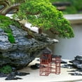 thumbnail image 2 of REACHISE Mini Pagoda Statue Plastic Miniature Hexagon Pavilion Figurine Desktop Ornament For Zen Garden Home Aquarium Dollhouse Decoration, 2 of 8