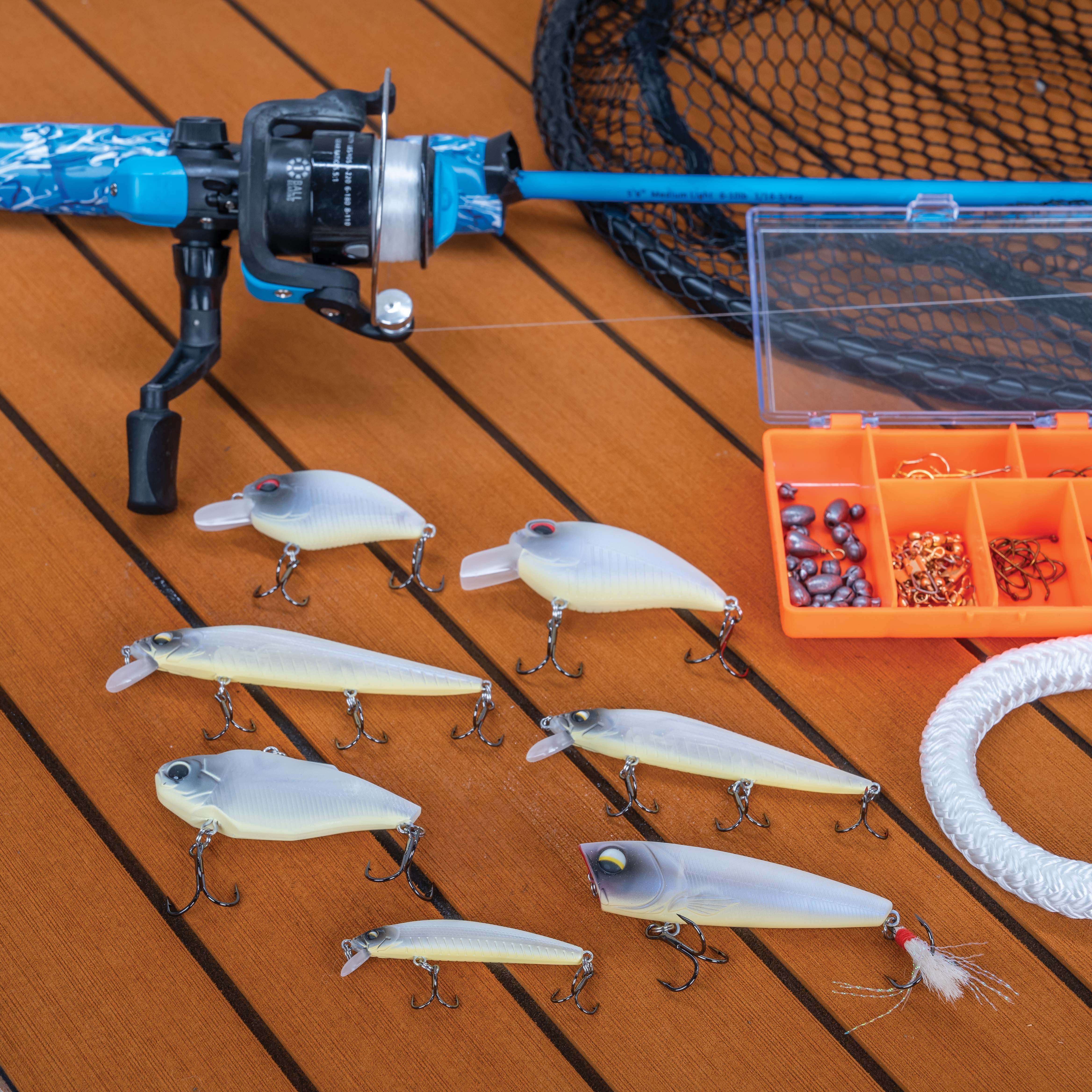 best lures for iowa fishing Aorace 20pcs Kit Mixed Including Minnow Popper Crank and Plastic Soft Lures Frog Lures Saltwater Freshwater Trout Bass Salmon Fishing : Sports & Outdoors The 5 Best Farm Pond