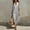 Gray women's boho maxi dress a1, variant on Women's V Neck Short Sleeve High Low Maxi Dress Flowy Boho Casual Loose Swing Long Dresses for Beach Vacation Summer Sundresses Clothes Travel Outfits, White S