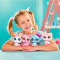 thumbnail image 6 of Kindi Kids Show N Tell Pets Marlo 4" Pet and Shopkin Electronic Pets Rabbit, 2 Count (White), 6 of 8