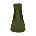 thumbnail image 3 of Leesechin Womens Tank Tops Solid Color Round Neck Sleeveless Tops, 3 of 3