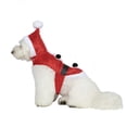 thumbnail image 4 of Vibrant Life Holiday Pet Santa Costume for Dogs and Cats, Red, XS, 4 of 5