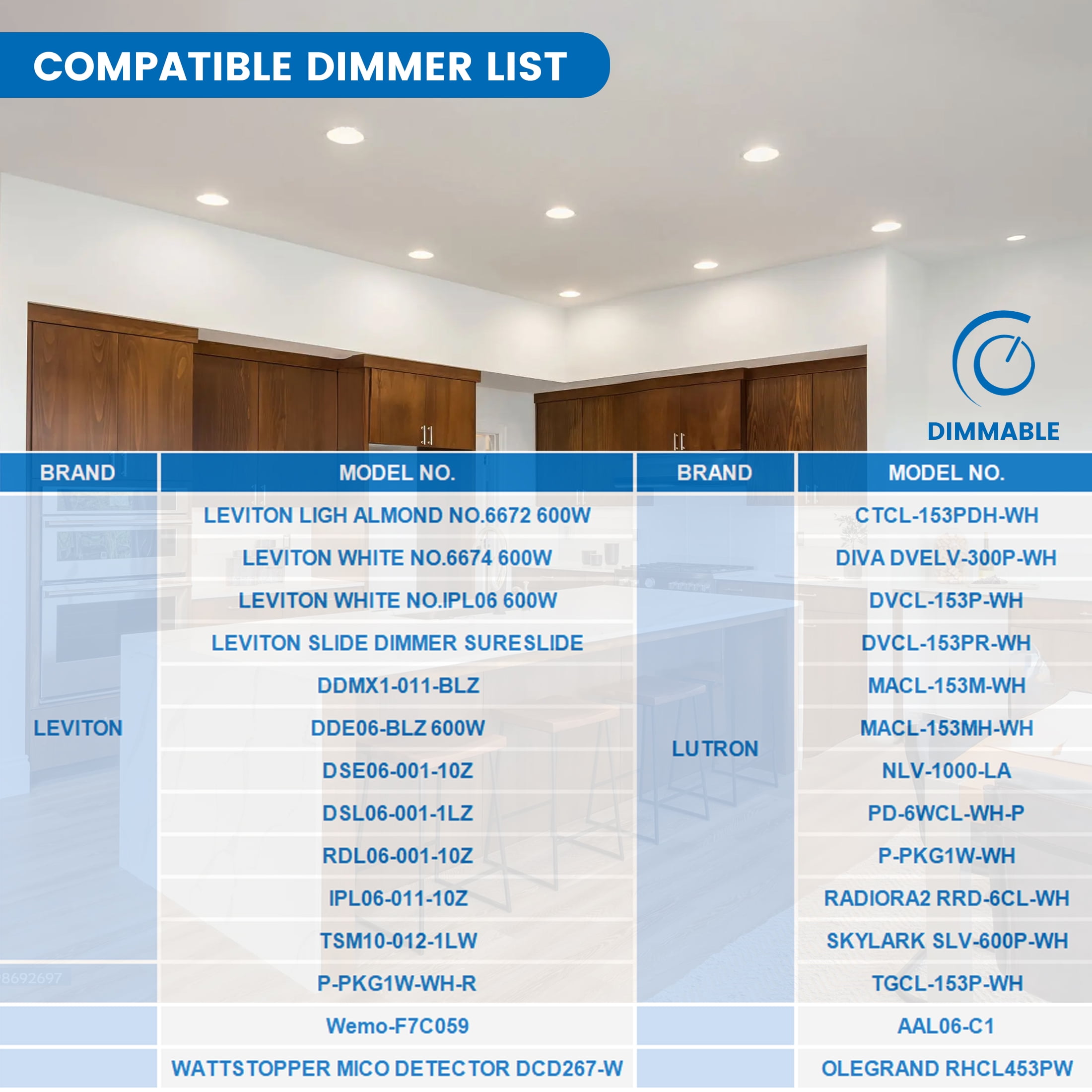 Great Value 6" LED Canless Downlight, 12-Watt (75W Replacement) CCT Selectable with J Box