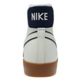 thumbnail image 3 of Nike Blazer Mid '77 PRM Sail/Sail-Midnight Navy DQ7672-100 Men's Size 9.5 Medium, 3 of 4