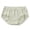 Light Green, variant on Women's High Waist Lace Trim Panties - Breathable Ribbed Fabric Double Crotch Design for Daily Comfort, One Size