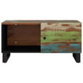 thumbnail image 2 of vidaXL Coffee Table 80x50x40 cm Solid Wood Reclaimed&Engineered Wood, 2 of 5