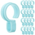 thumbnail image 4 of KALLORY Round Windproof Hooks 25Pcs for Clothesline and Clothing Rod, 4 of 8