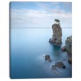 thumbnail image 2 of Pine Tree Rock At Portofino Park - Beach Photo Canvas Print, 2 of 3