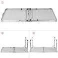 thumbnail image 4 of 3FT Outdoor Aluminum Camping Folding Table, Lightweight Portable Folding Picnic Table,Outdoor Tables with Carrying Handle, 4 of 6
