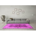 thumbnail image 3 of Ahgly Company Indoor Rectangle Oriental Pink Traditional Area Rugs, 8' x 10', 3 of 4