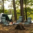thumbnail image 6 of Four Seasons Courtyard Sunny Isles XL Zero Gravity Outdoor Chairs, 3 Pack, Green, 6 of 9