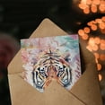thumbnail image 3 of Artery8 You Got This Bohemian Tiger Floral Watercolour For Her Woman Good Luck Card, 3 of 3