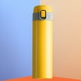thumbnail image 1 of TIMIFIS Bouteille d'Eau Portable et à la Mode Gobelet en Acier Inoxydable pour Hommes et Femmes avec Poignée Couvercle à Ressort Gobelet Isolé Gadgets de Cuisine, 1 of 6