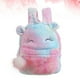 thumbnail image 5 of EeaseMX Mochila de peluche colorida para niños con forma de unicornio, mochila escolar de moda con dibujos animados para niñas., 5 of 8