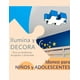 thumbnail image 4 of Lampara De Techo Rompecabezas Infantil Azul, 4 of 4