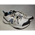 thumbnail image 1 of New Balance 608 Classic Training Shoes White Leather Athletic Sneakers Men 8.5, 1 of 5