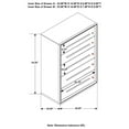thumbnail image 7 of Pemberly Row Rectangular 5-drawer Modern Wood Chest in Brown Finish, 7 of 7