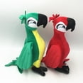 thumbnail image 4 of 12in BLU & Jewel 2PCS Rio Plush Toy Parrot Bird Stuffed Animal Doll for Kids Gift, 4 of 6