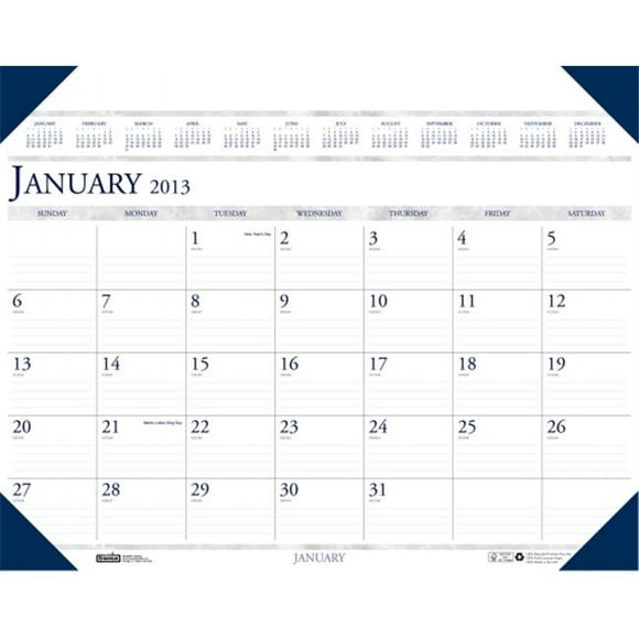 House of Doolittle  Executive Desk Pad  the product will be for the current year
