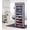 Gray, variant on 10 Tiers Shoe Rack Non-woven Fabric Cover Room-saving Closet Shoe Storage Shelf Red