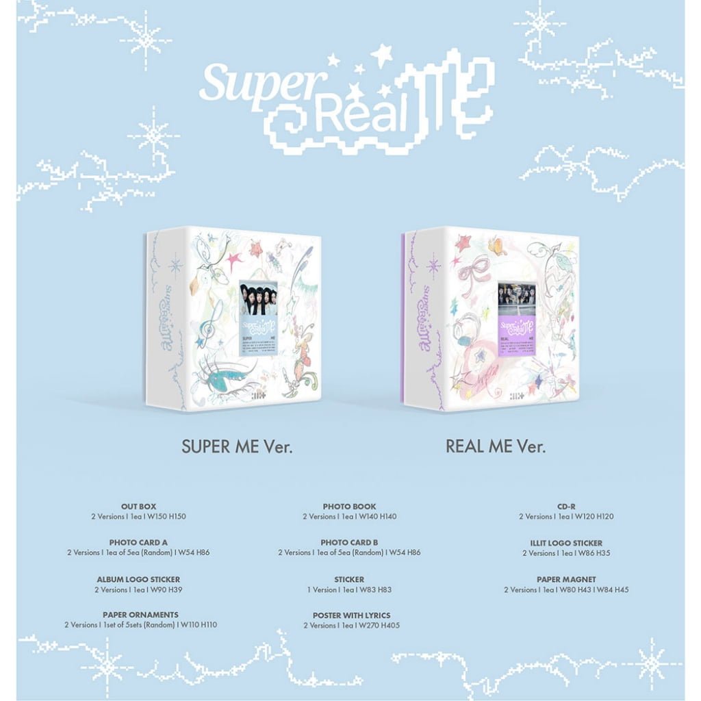 ILLIT - [SUPER REAL ME] 1st Mini Album RANDOM Version