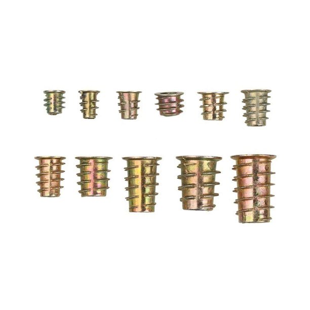 fastboy 230 Pieces Threaded Insert Nuts Threaded Insert Assortment Kit