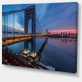 thumbnail image 2 of George Washington Bridge - Large Cityscape Art Print on Canvas, 2 of 3