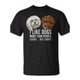 thumbnail image 2 of SR I Like Dogs More Than People Dog Adult & T-shirt, 2 of 5