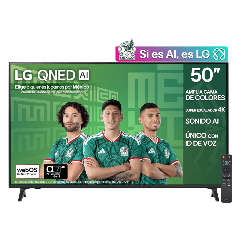 TELEVISOR LG QNED MOD. 50QNED73ASA 4K UHD, SMART WebOS