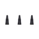 thumbnail image 4 of Bearachild Botellas de vino Tapones de silicona Tapa Bebida Bebida Anti-fugas Tapón de acero inoxidable Ergonómico Forma de cono Beber Negro Type1 NO1, 4 of 6