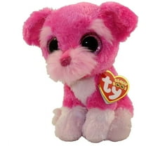 TY Beanie Boos -Cherry The Dog ( Exclusive )  (Glitter Eyes) Small 6" Plush