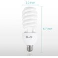 thumbnail image 2 of Emart Full Spectrum Light Bulb, 2 x 45W 5500K CFL Daylight for Photography Photo Video Studio Lighting, 2 of 5