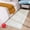 White, variant on Tripumer Bedside Rugs Furry Area Rug 2 x 6 Feet Shaggy Indoor Floor Carpet Runner Rugs for Living Room Bedroom Home Decor Pink