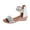 Silver, variant on Women's Sequined Wedge Sandals Summer Casual Fashion Open Toe Back Zip Breathable Wedge Shoes Stylish Low Heel Sandals Dressy Outdoor Flat Sandals