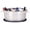 Silver, variant on BREKX Aspen Oval Hammered and Smooth Beverage Tub with Mat, Rust Proof