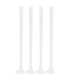 thumbnail image 1 of 4pcs Long Handle Bottle Scraper Jam Spatula Sauce Ketchup Batter Cake Model Baking Scraper Tool (White), 1 of 4