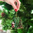 thumbnail image 2 of Honeeladyy 26 Letters Christmas Tree Decoration Pendant, Hanging Christmas Ornaments, Letter Personalized Christmas Indoor for Christmas Tree Ornaments Pendant Hanging Decoration, ( I ), 2 of 4