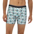 thumbnail image 2 of Men'S Boxer Briefs, Cute Dog Music Soft And Breathable Mens Underwear Boxer Briefs With Widen Waist, 2 of 2