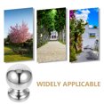 thumbnail image 3 of Minkissy Fence Decor Accessory Fence Finial Silver Round Decoration 1Pack, 3 of 8