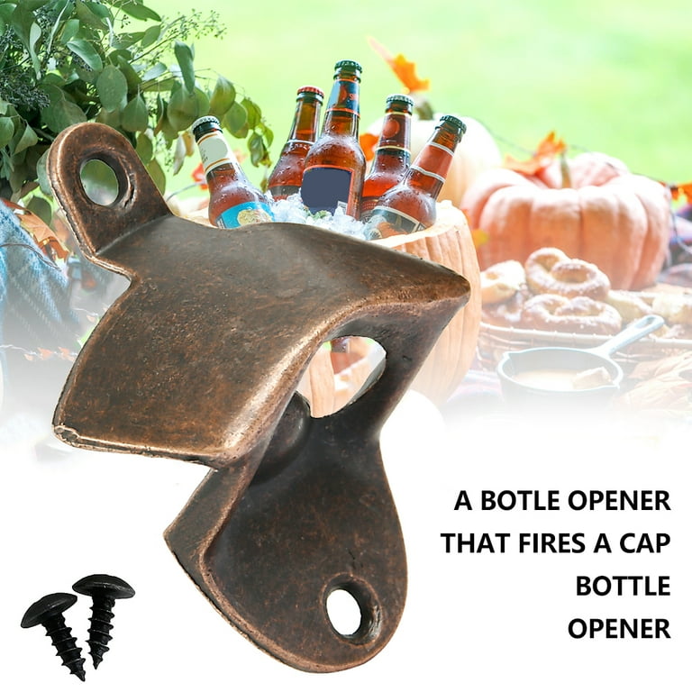 Forge Leather Beer Holder + Bottle Opener