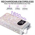 thumbnail image 3 of Máquina Pulidora Eléctrica Inalámbrica para Uñas con Pantalla HD Portátil Recargable de Diamante, Taladro Acrílico de 35000 RPM B, 3 of 7