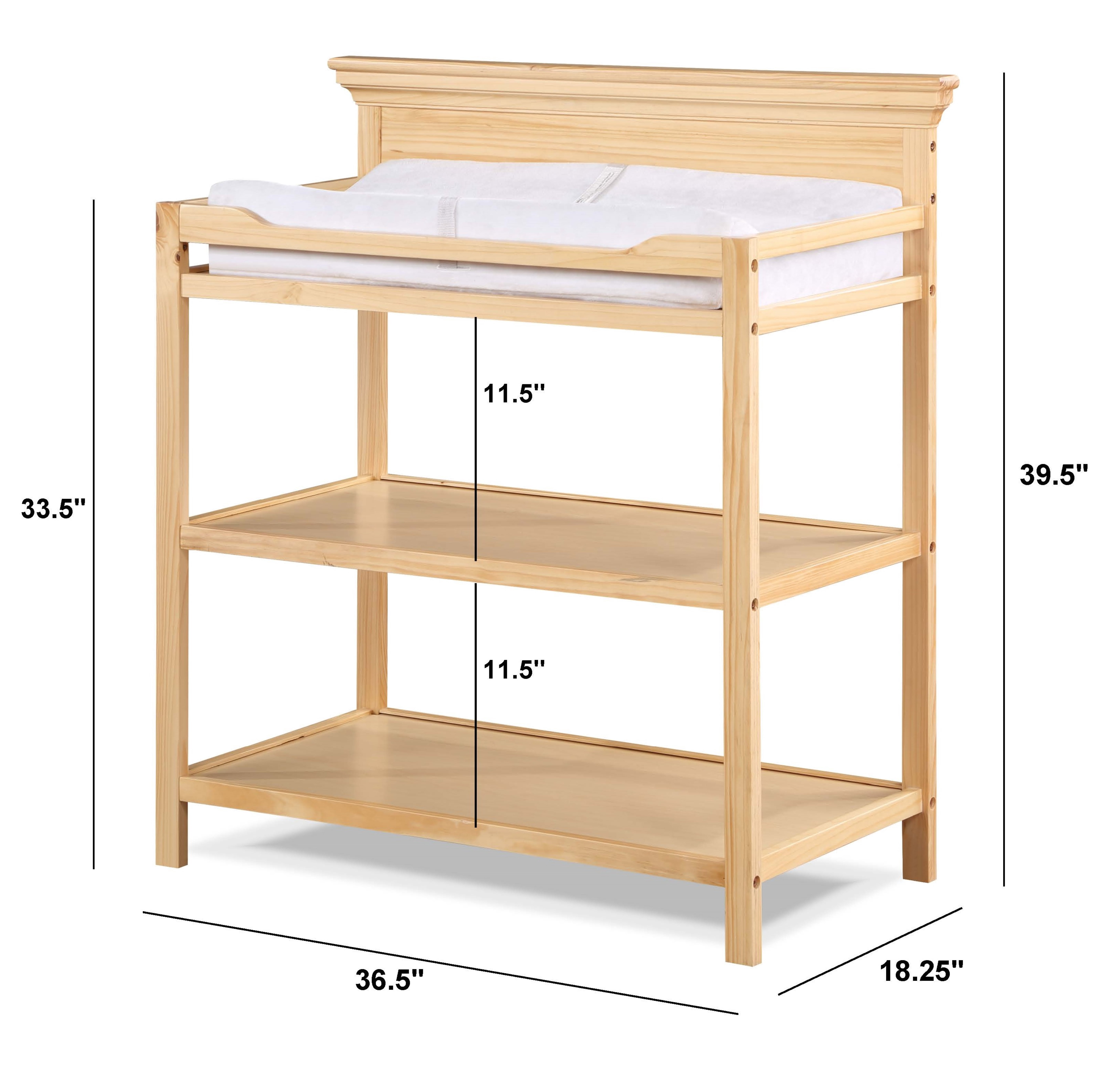Suite Bebe Bailey Changing Table Natural