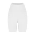 thumbnail image 3 of Summer Saving Clearance AXXD White Athletic Shorts for Lady Pocket Sport Leggings High Waisted Yoga Workout Exercise For Casual Summer Tons of Style & Prints, 3 of 6