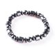 thumbnail image 1 of ZHAOCHENG Pulseras de piedra para mujer Pulseras negras para mujer Pulsera de ansiedad con estilo unisex Pulseras con imanes para mujeres, hombres, adolescentes, alivian el dolor, la presión, regalo d, 1 of 5
