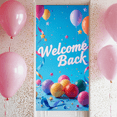 thumbnail image 6 of Colorful Design Welcome Back Banner Balloon Decoration Star Confetti Polyester Material for Office Party School Reunion Indoor Event, 6 of 8
