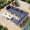 Denim Blue, variant on RADIATA Patio Aluminum Furniture Set with Oversized 29" Seats&Coffee Table, 8 Pieces Large Outdoor Modern Sectional Conversation Sofa Set with 4" Cushions for Backyard, Poolside, Gray&Dark Gray